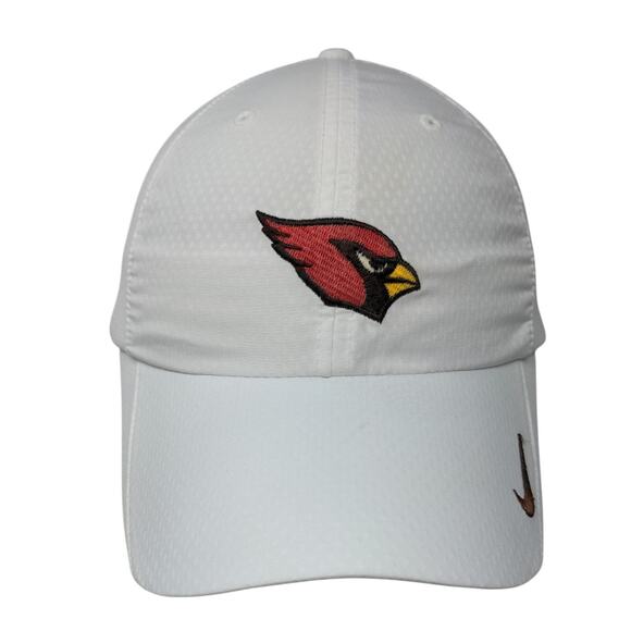Nike Golf Strapback Hat White Arizona Cardinals Go Big Red Logo NFL - Picture 1 of 10